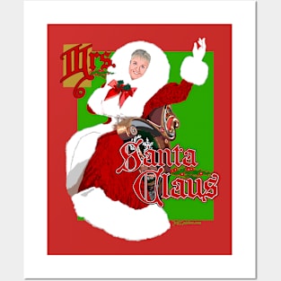 Mrs. Santa Claus Posters and Art